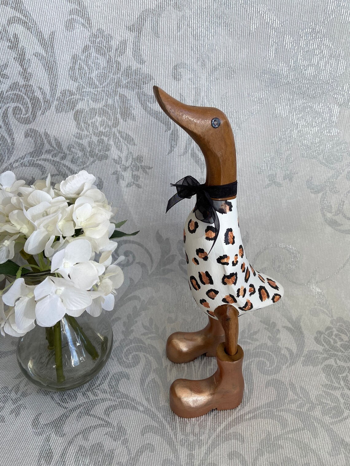 Canard en bois peint avec des bottes Etsy Canard en bois peint avec des bottes Etsy