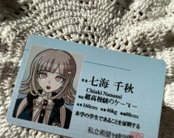 Danganronpa Id Card