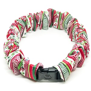 Christmas Collar Scrunchies | Collar Cover | Seasonal Dog Apparel