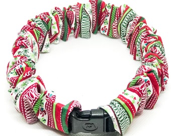 scrunchie dog collar