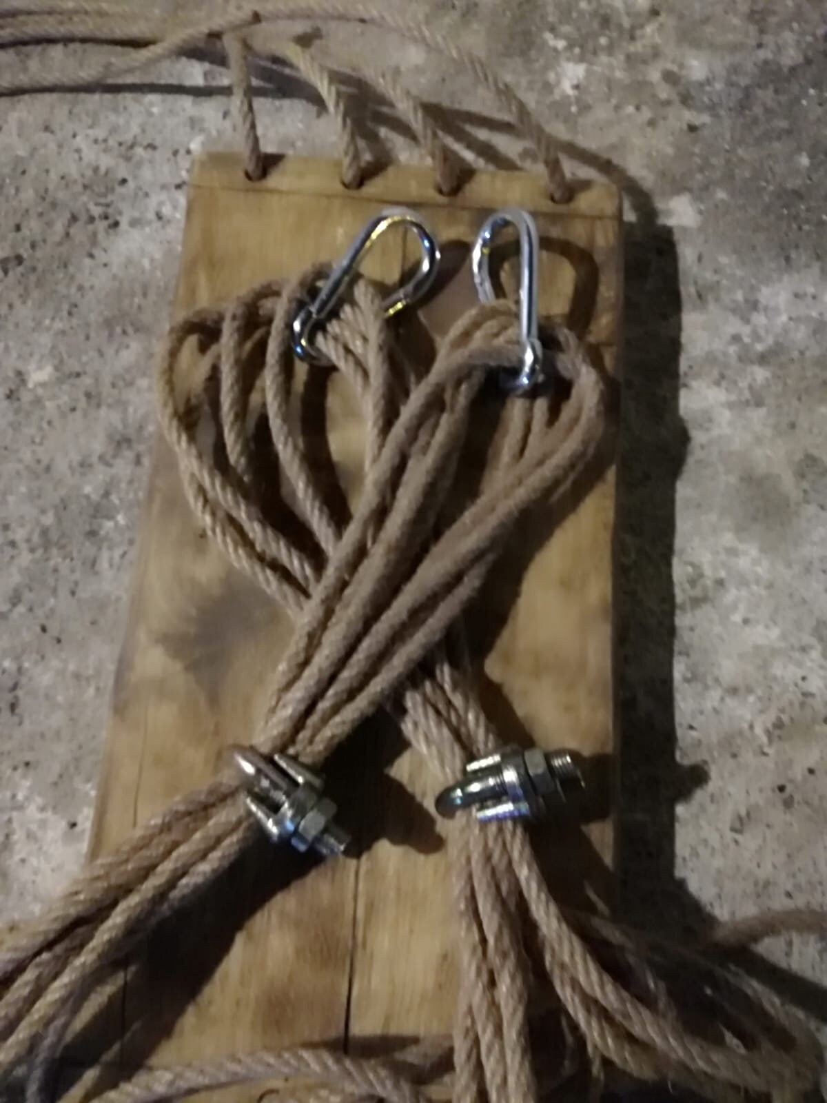 Wooden Swings with Jute Rope Wooden Swing Bed Decorative Etsy