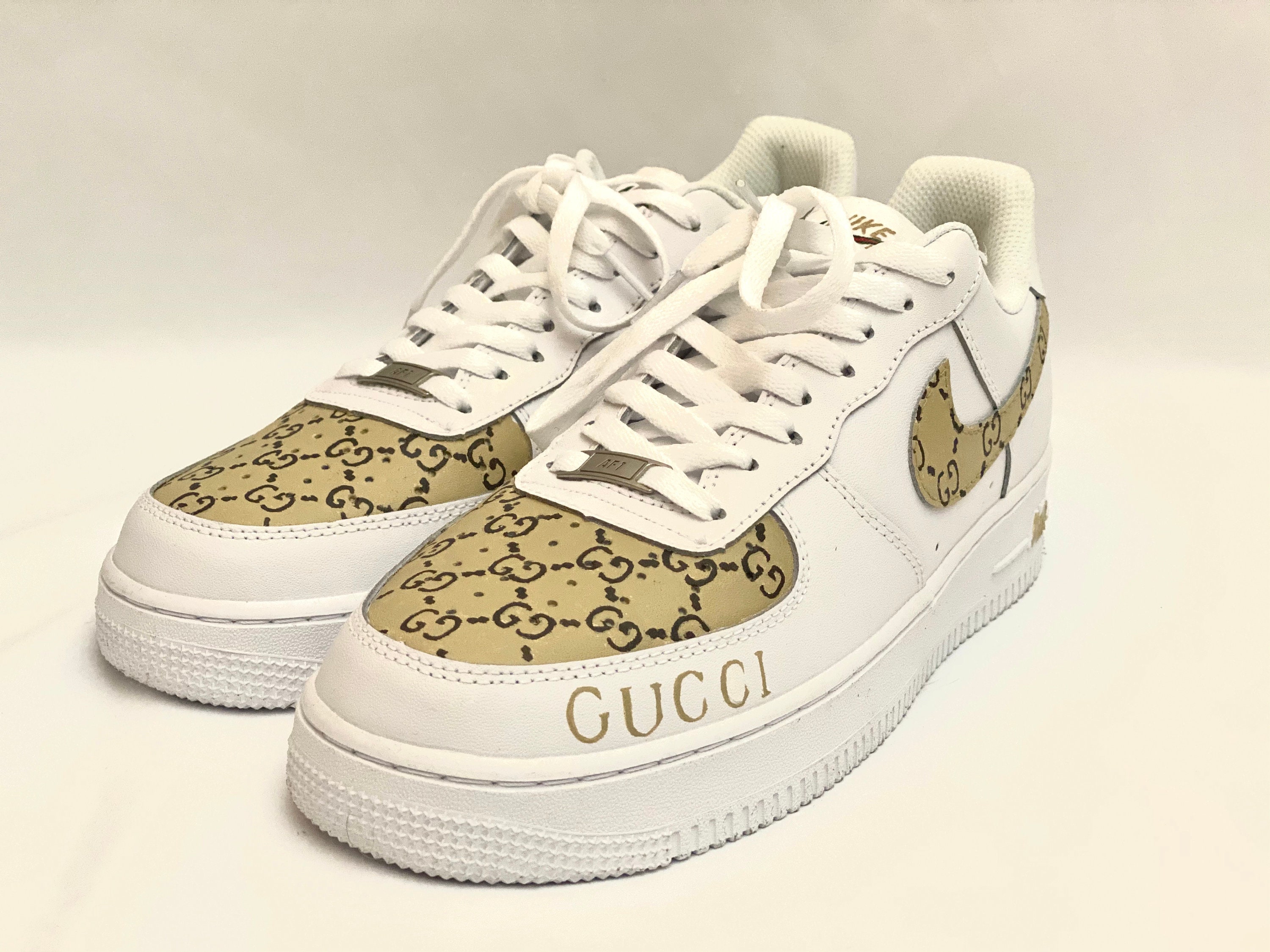 Gucci Air Force Ones | Etsy