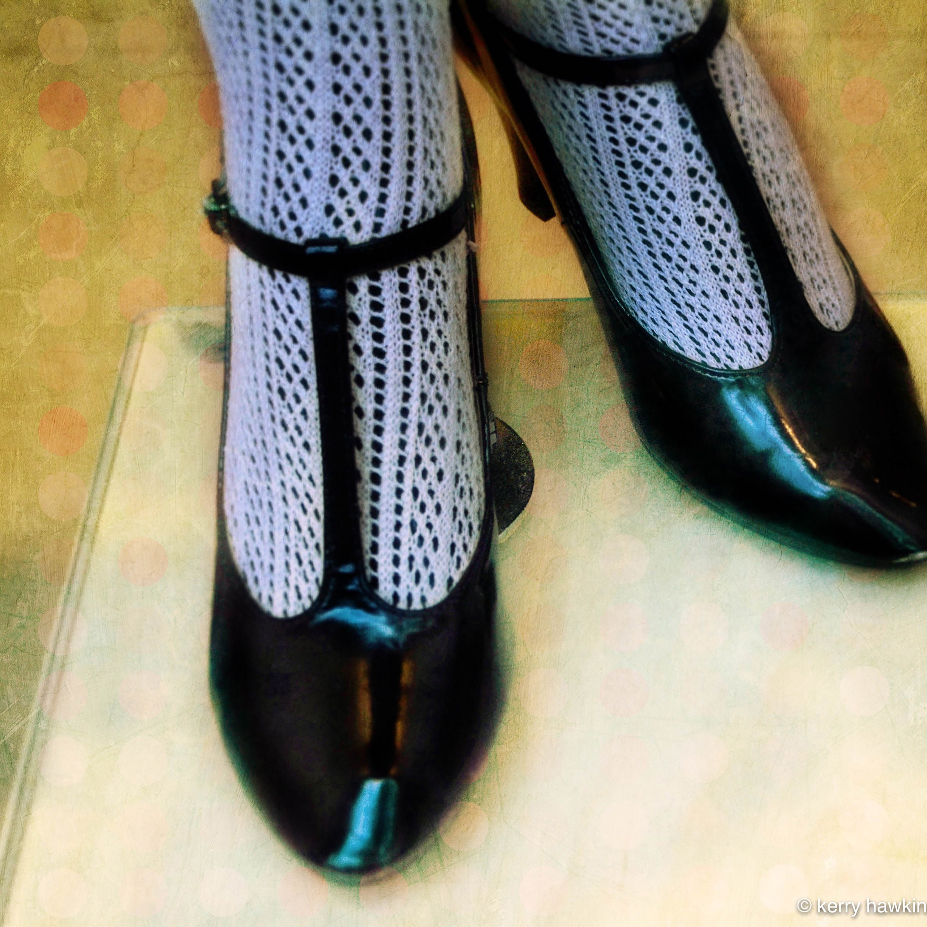 Tap Your Shoes Digital Collage Photo Print Etsy