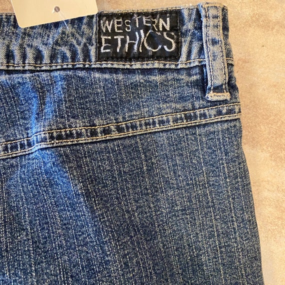 Vintage Western Ethics high waisted denim jeans - image 9
