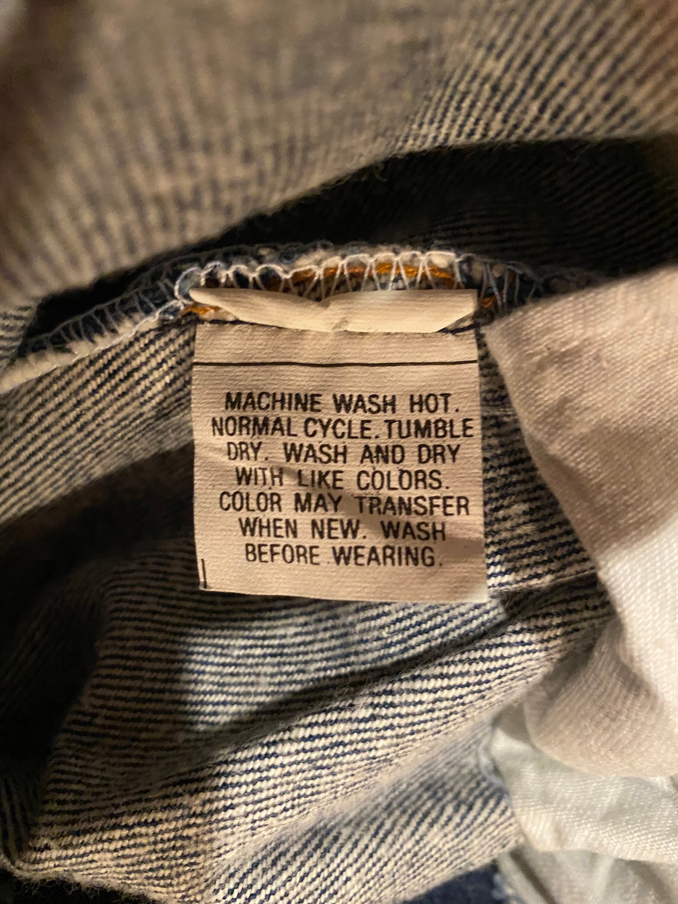 Vintage Levi's 501, Authentic, Never Worn or Washed, Flasher Tags