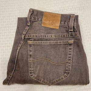 Vintage Riveted by Lee UNION MADE jeans, chocolate brown