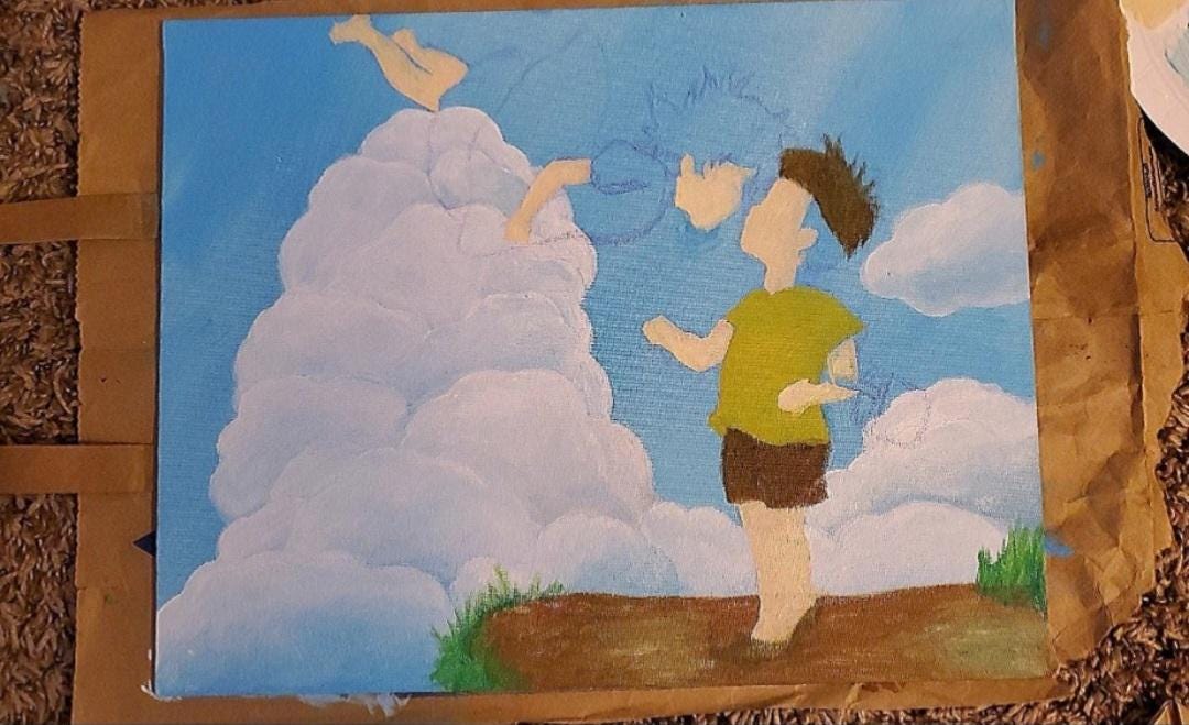 Studio Ghibli's Ponyo Painting - Etsy