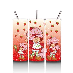 Strawberry Shortcake 2O-Ounce Stainless Steel Tumbler