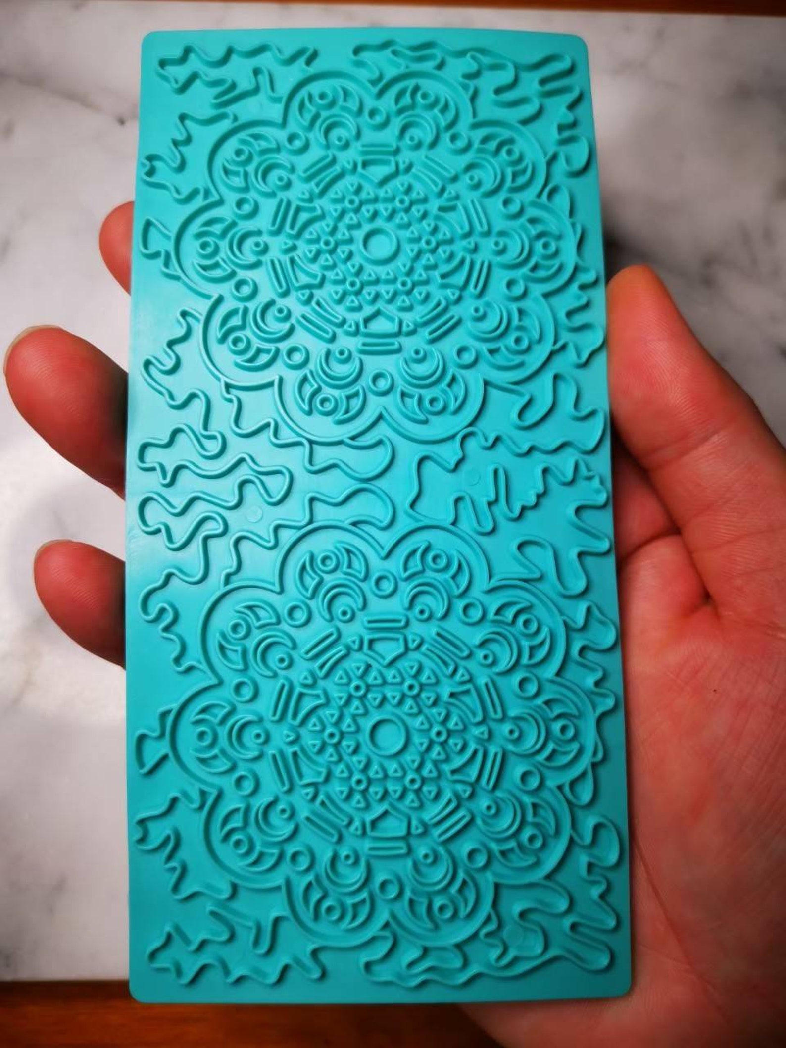 Clay texture sheets emboss Mat Designer Diy Clay Jewelry Etsy