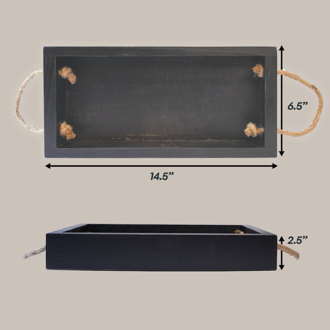 Black Decorative Tray Black Bathroom Tray Black Vanity Tray Etsy