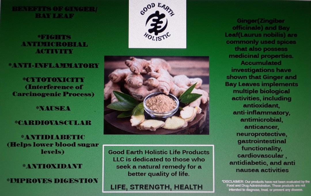 Bay Leaf / Ginger Extract Etsy