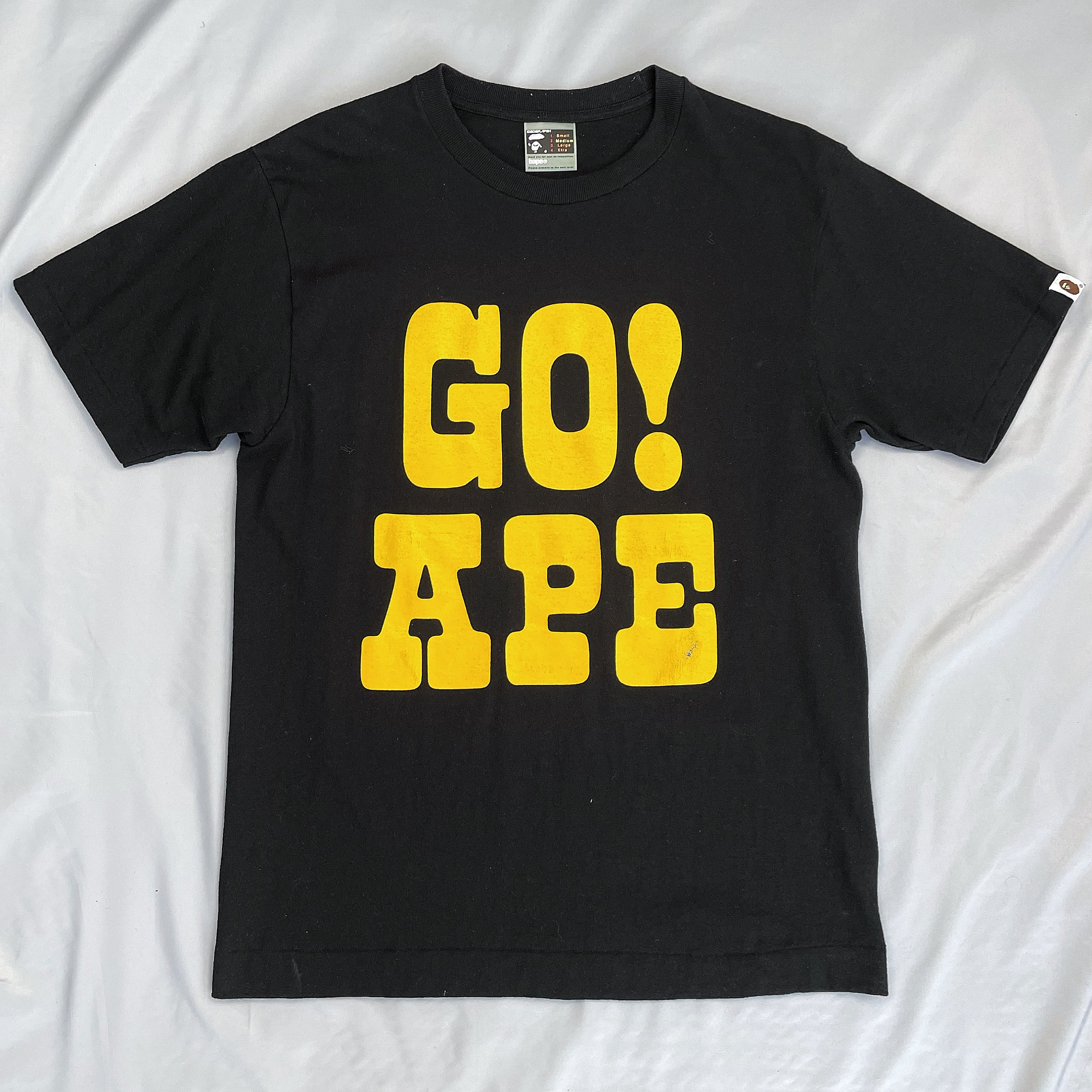 A Bathing Ape / Bape Go! Ape Screen Printed Short Sleeve T