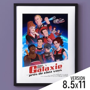 Affiche | Dans une Galaxie près de chez vous 8.5x11