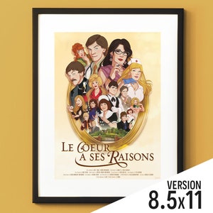 Affiche | Le Coeur a ses Raisons 8.5x11
