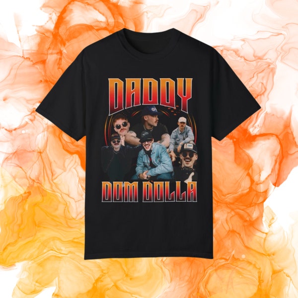 Dom Dolla, Rave Shirt, EDM, Festival Clothing, Rave Gift, Raver, Rave Clothing, DJ Merch, Daddy Dom, Dom Dolla Shirt, Unisex