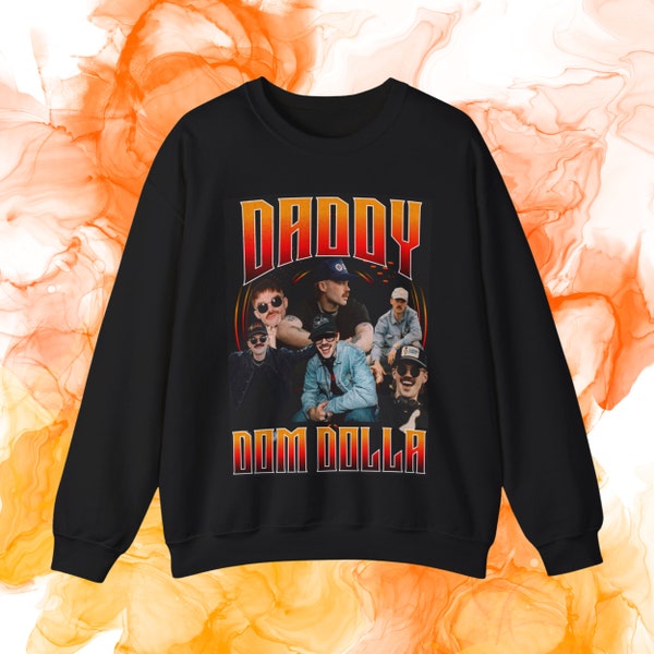 DJ Crew Neck, Dom Dolla, Y2k Sweater, Rave, Rave Gift, Festival Clothing, Rave Clothing, Oversized Sweater, DJ