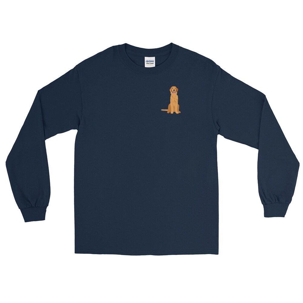 Golden Retriever Long Sleeve Shirt - Etsy