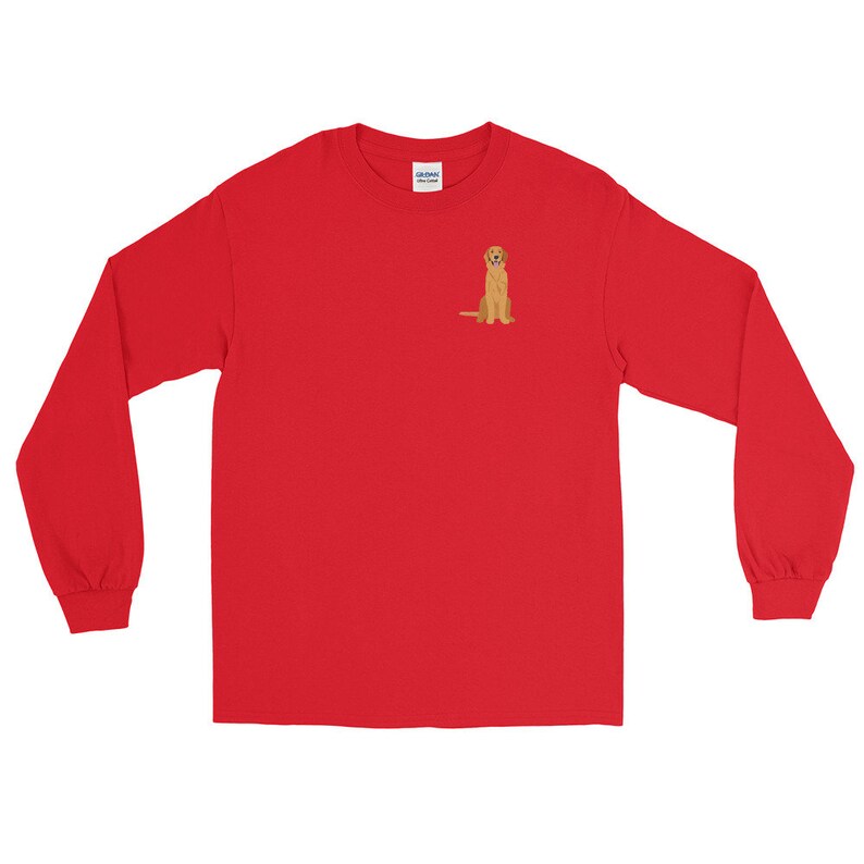 Golden Retriever Long Sleeve Shirt - Etsy