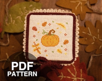 Autumn Leaves / Cross Stitch Pattern / PDF - Etsy