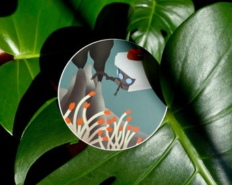 Alvin-sticker, HOV Alvin, sticker hydrothermale ventilatieopeningen, Riftia