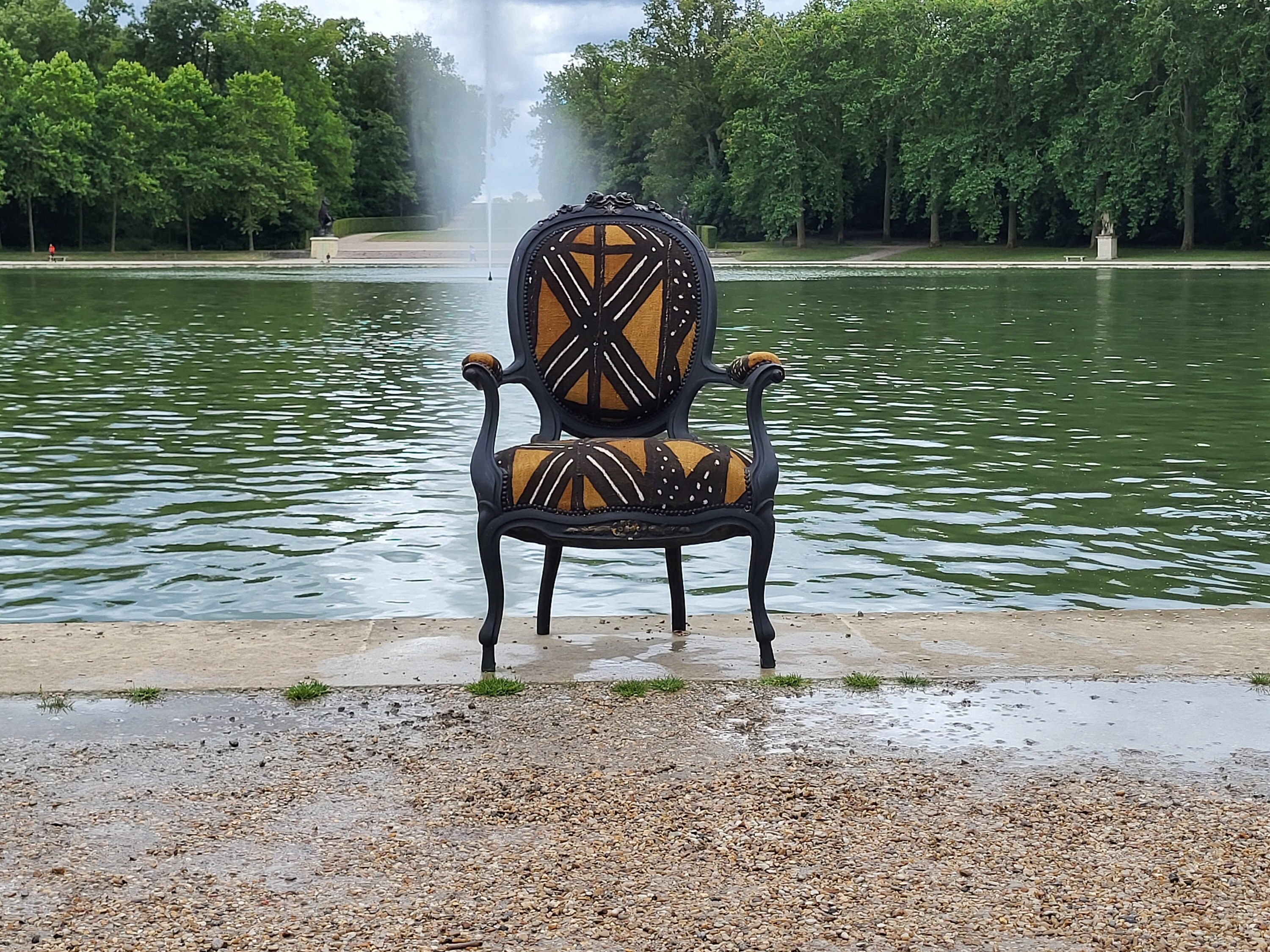 fauteuil Médaillon Louis