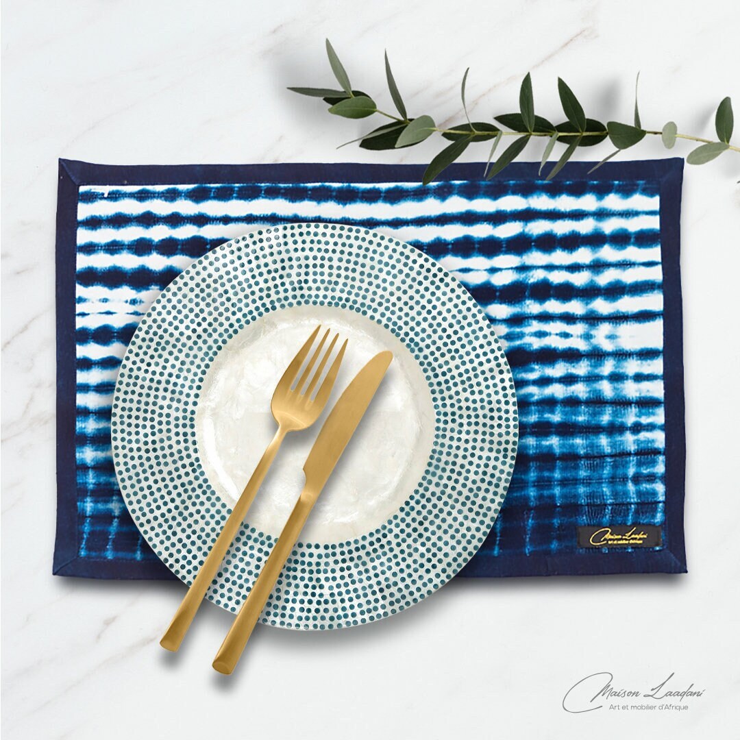 Ensemble Nappe + 10 Serviettes En Wax Africain – La Ferme De Léo