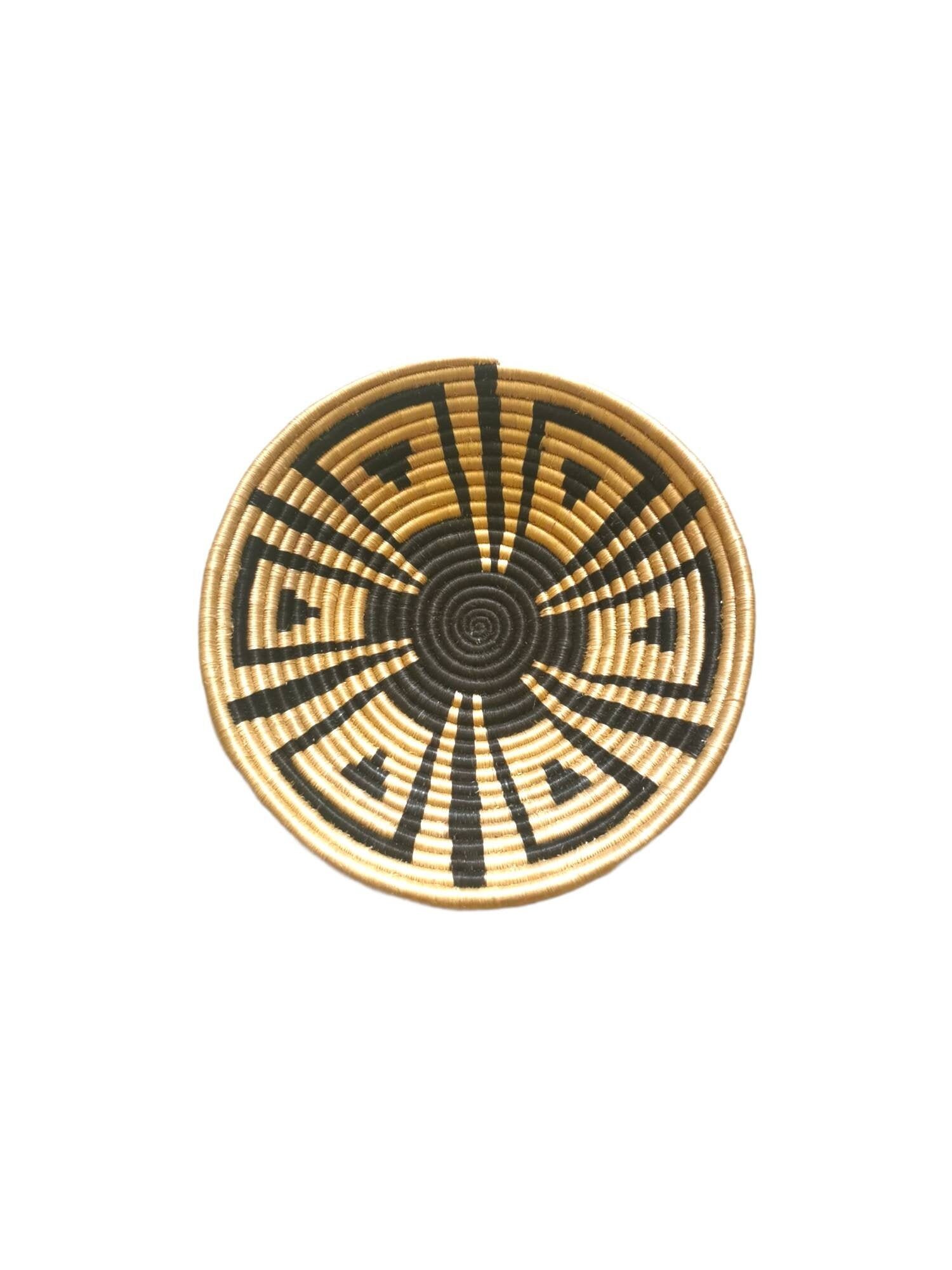 Vannerie Rwandaise en Sisal Uwineza 2 - Ø30cm