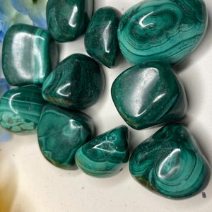 Malachite Tumbled