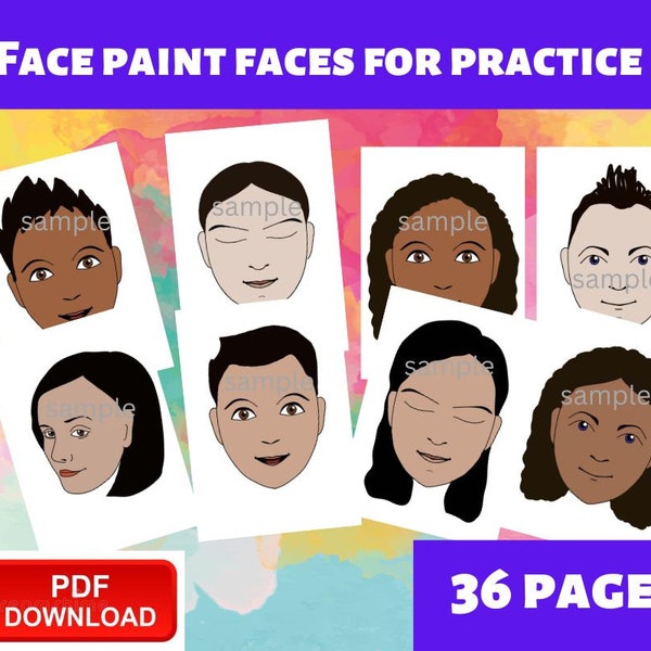 Face Painting Menu - Etsy