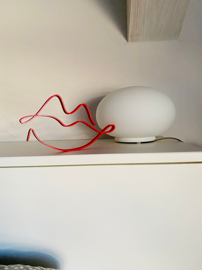 Lips, Sexy Item, BioPlastic furniture addition, windowsill statue, shelf sitter, desktop presents, always smile, love kiss, girlfriend hello image 5