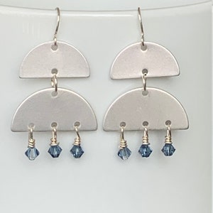 Boucles d&#39;oreilles Half Moon Drop