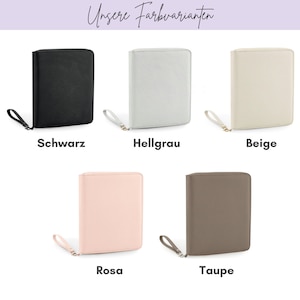 U-Heft Organizer Familienorganizer Dokumentenorganizer Dokumentenmappe Personalisiert mit Familiennamen Travelorganizer Bild 7