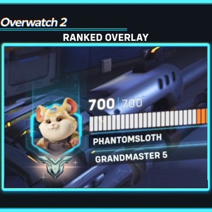 Overwatch 2 - Ranked Overlay (Basic)