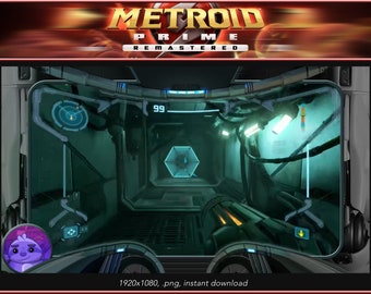 Metroid Prime Remastered - Superposición de casco Samus