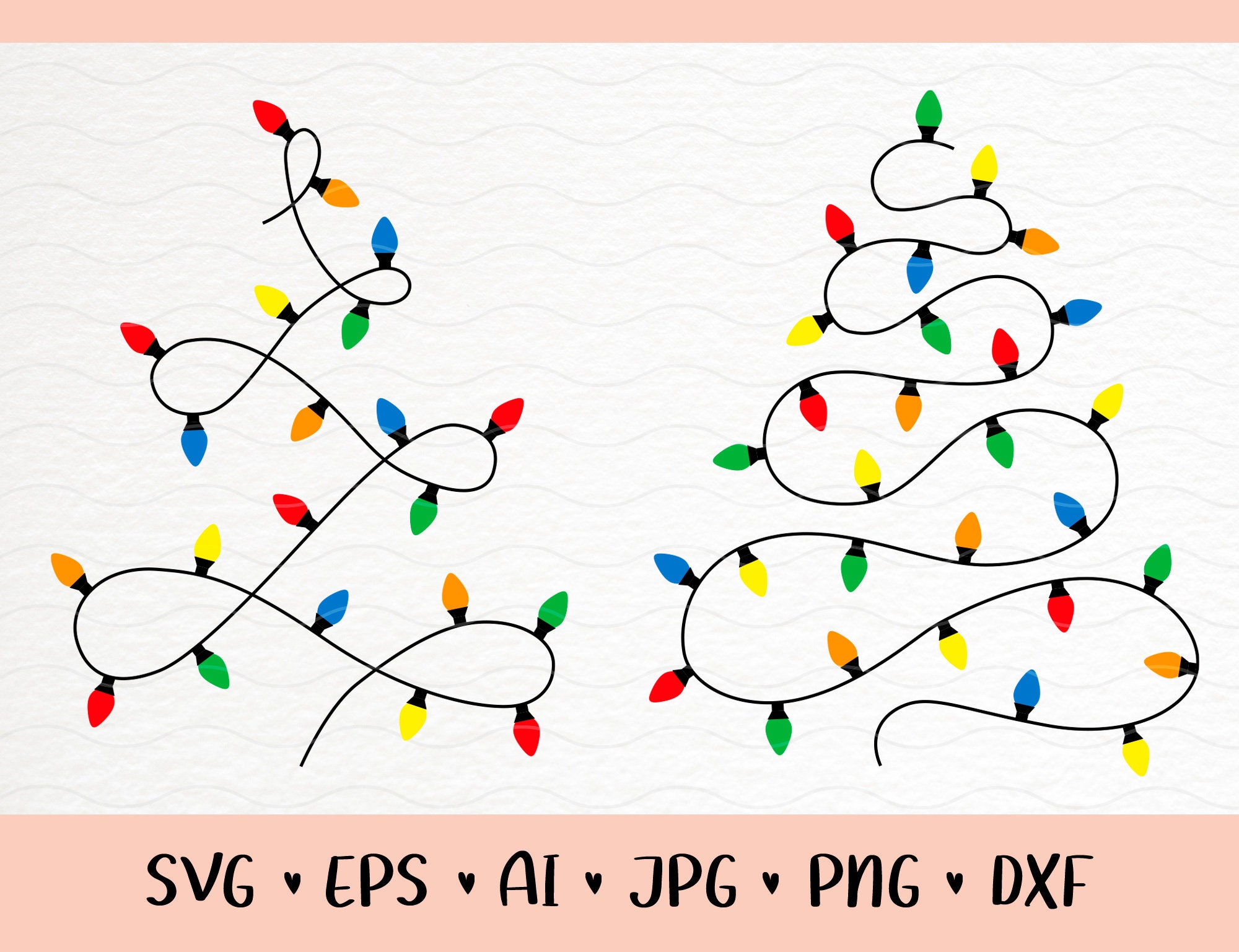 Christmas Tree SVG Vector EPS DXF Files for Cricut - Etsy