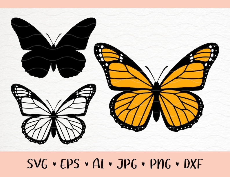 Free Free 223 Vector Monarch Butterfly Svg SVG PNG EPS DXF File