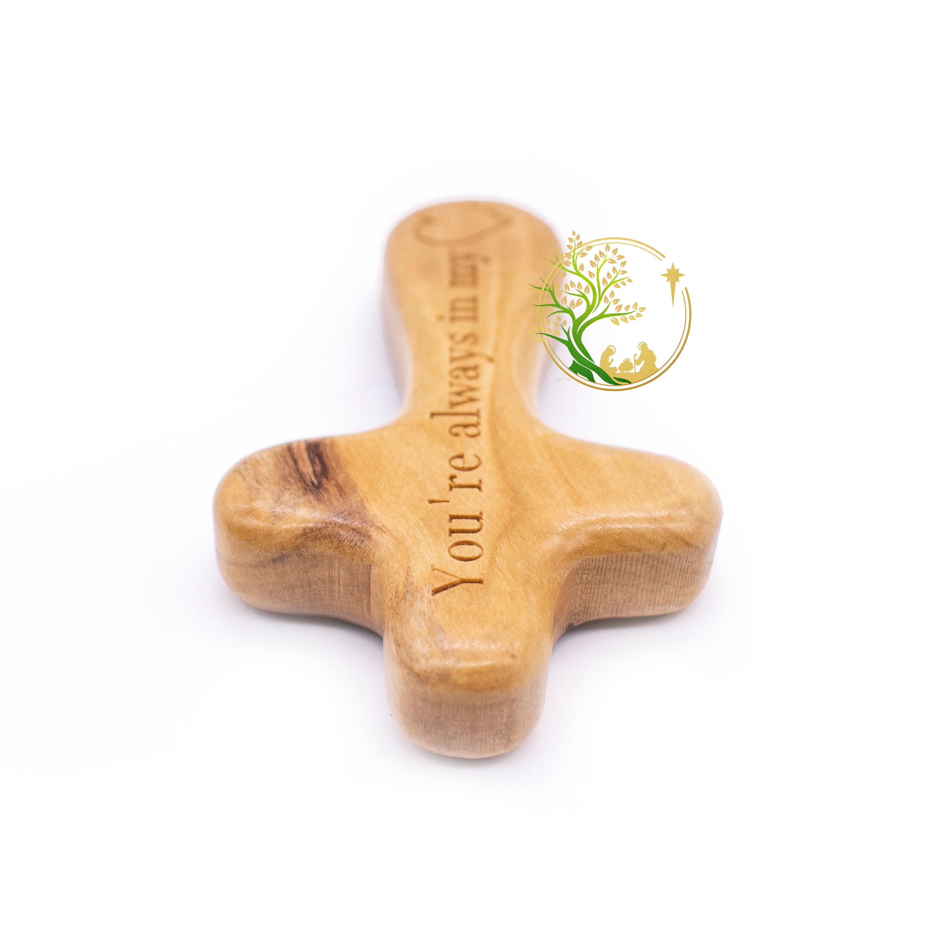 Personalized Cross, Customized Name Crosses for Palm, Comfort Healing Pocket  Prayer Olive wood Cross, - Dacaret Factory