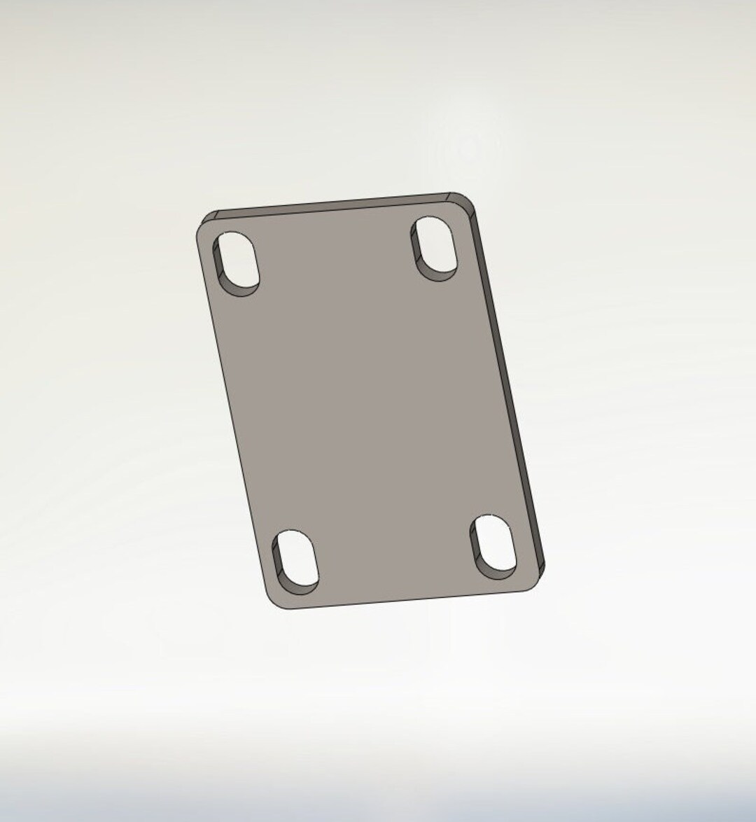 Caster Mounting Plates Etsy