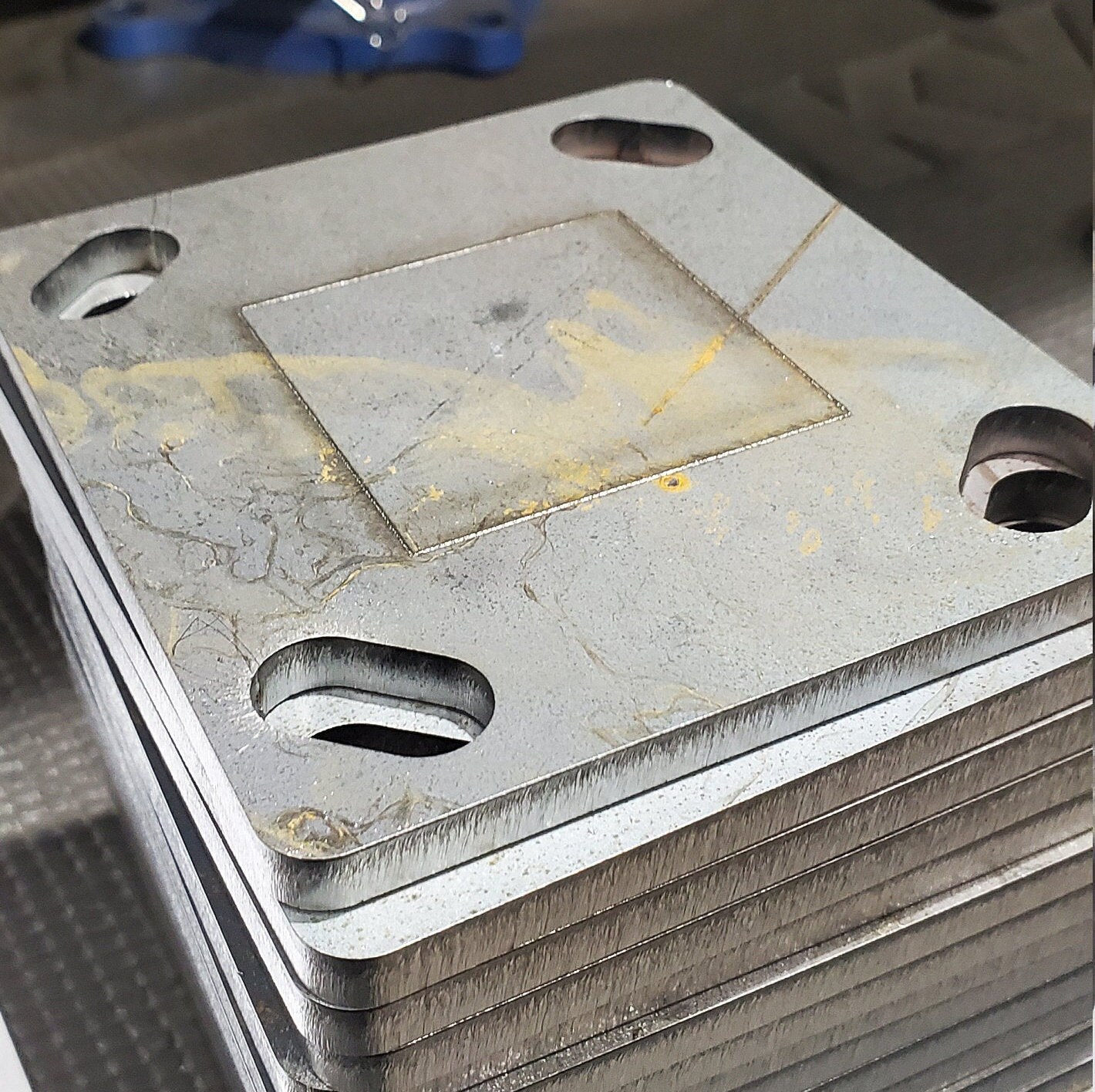 Caster Mounting Plate 4X4.5 Etsy