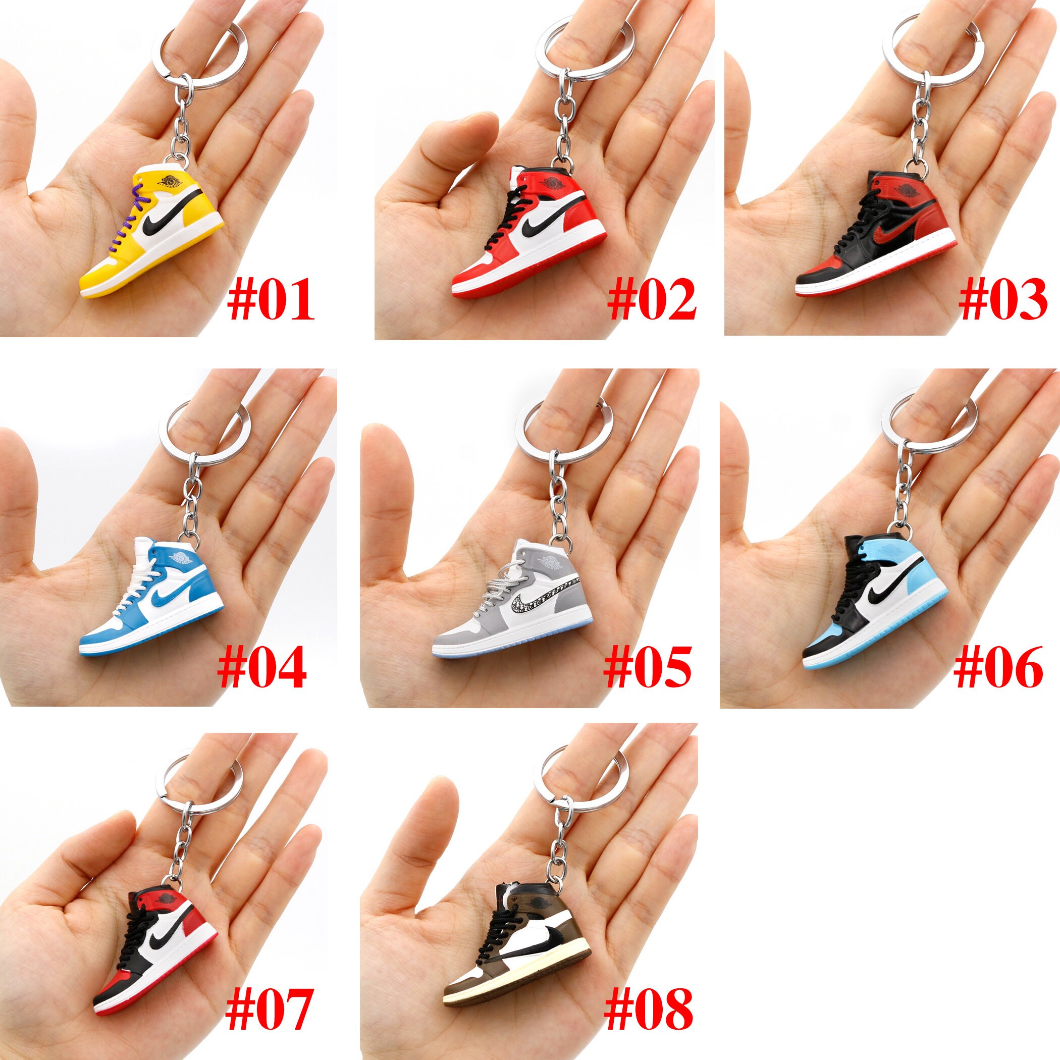 3D Mini Sneaker Keychain 3D MIni Sneaker Keychain Sneaker Etsy