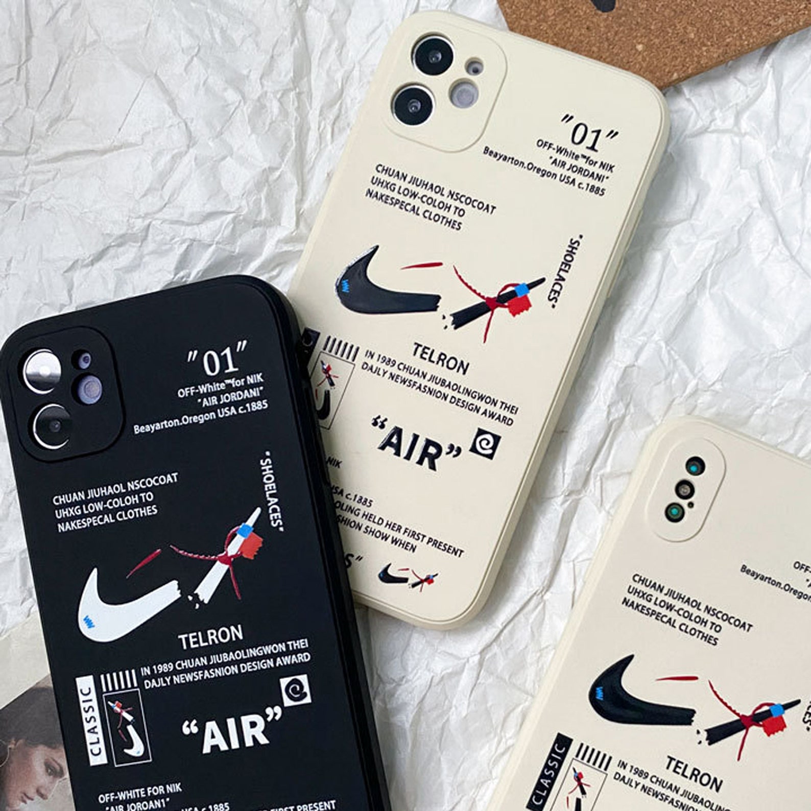 01 AIR OffWhite Nike iPhone Case iPhone 12 Case iPhone 11 Etsy