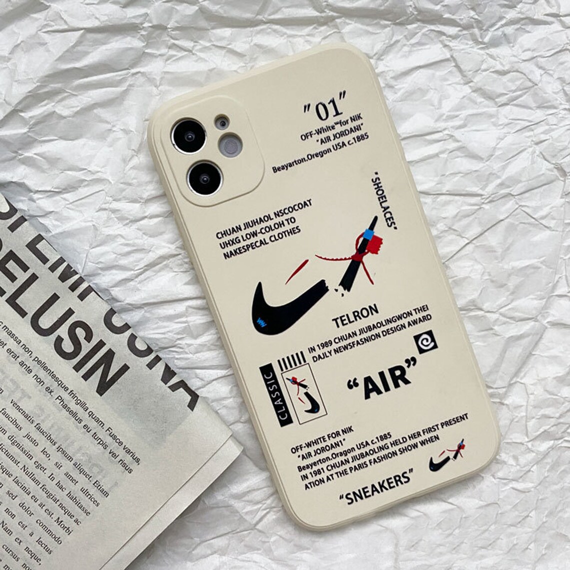 01 AIR OffWhite Nike iPhone Case iPhone 12 Case iPhone 11 Etsy