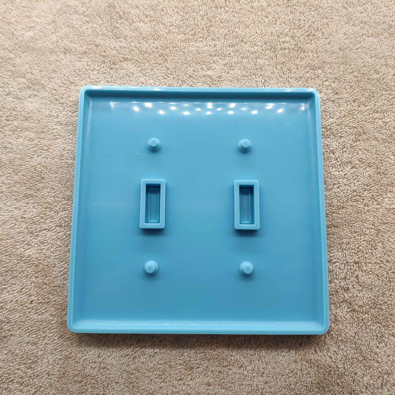 Shiny Electric Light Switch Cover Mold for Epoxy Outlet Cover Etsy