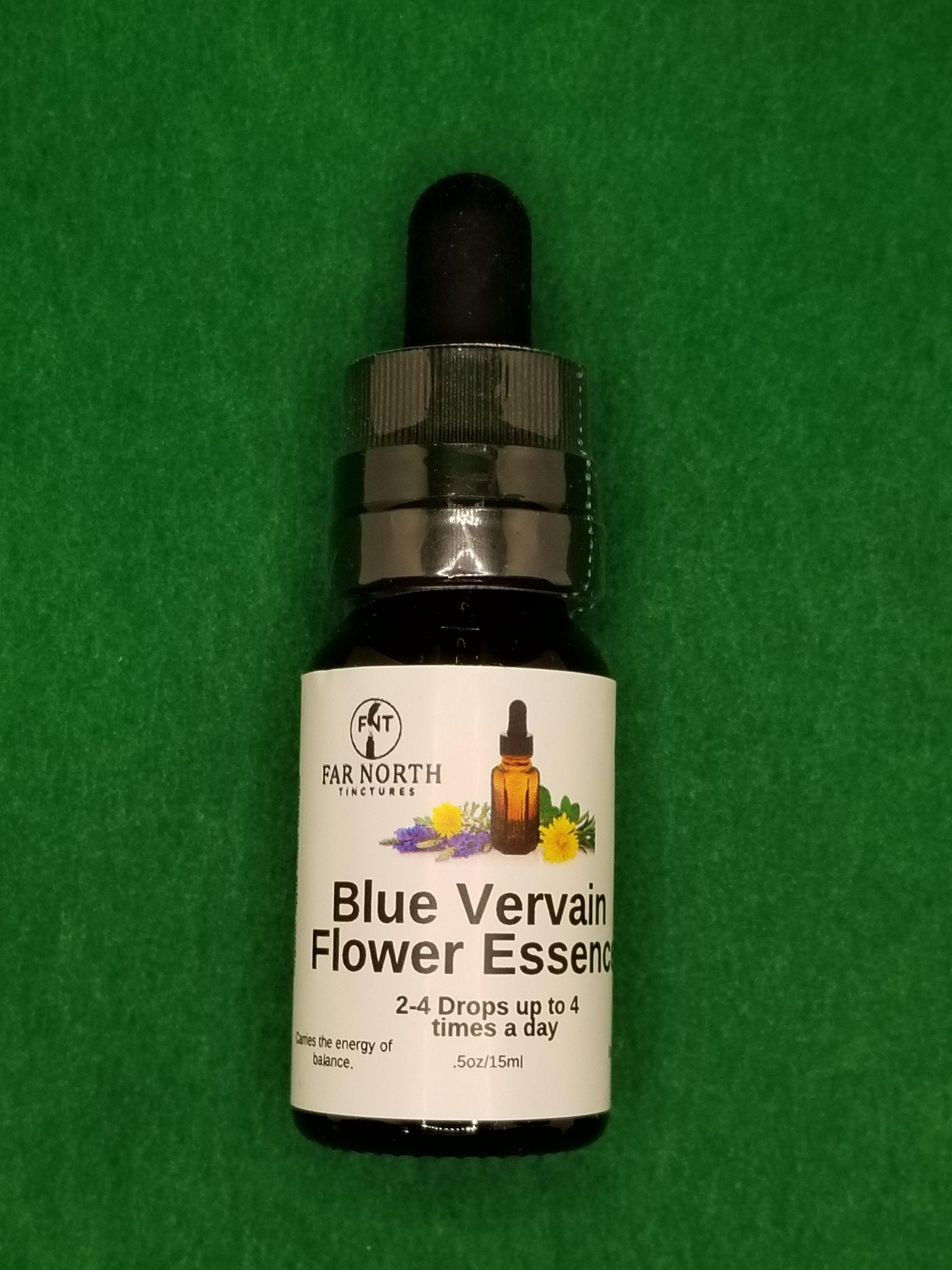 Blue Vervain Flower Essence Etsy