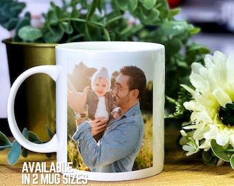 Father's Birthday Gift Mug, PERSONALISED photo mug, Dad’s Gift Mug, The Gamer, Gift for Him, Birthday, Dad's Mug, Papa Mug, Best Dad Ever