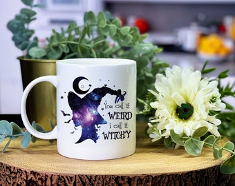 HALLOWEEN MUG, HOCUS pocus inspired mug, personalised halloween mug, gift mug, Witch mug