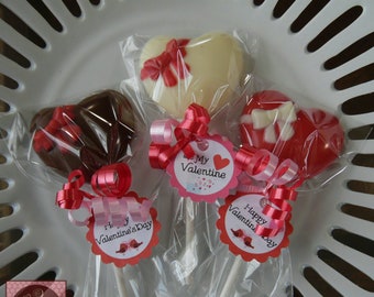 Valentines Day Chocolate Lollipop