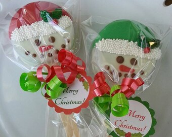 Christmas Chocolate Covered Oreos