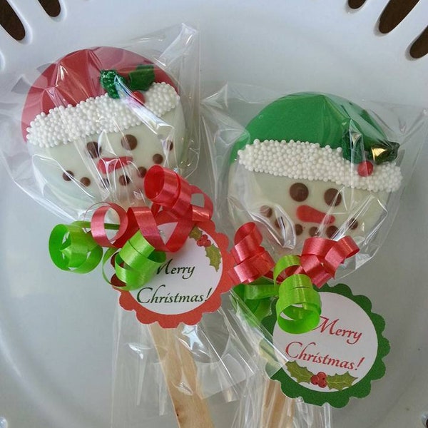 Christmas Chocolate Covered Oreos