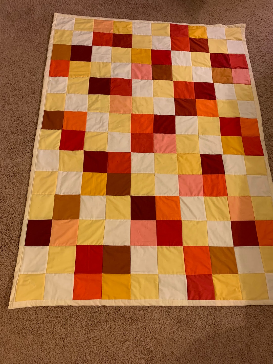 Quilt Rotating Block Rectangles Rotating Block Quilt - Etsy